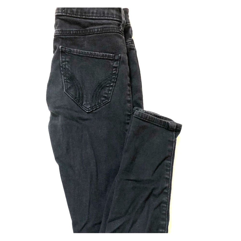 High rise jean leggings